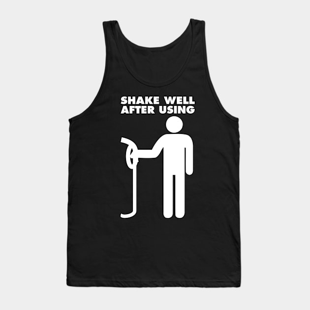 Shake Well After Using Tank Top by drummingco